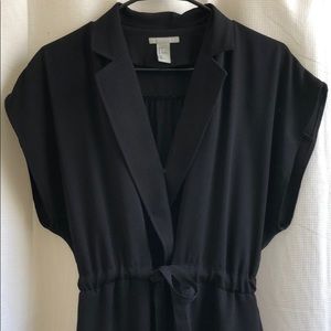 Pant romper/jumpsuit wide legged